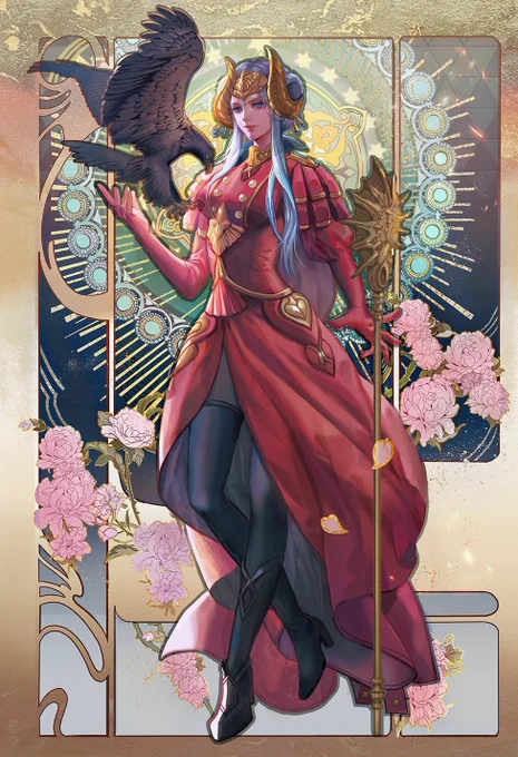 #PortfolioDay This is Jiuge, I am a freelance illustrator from Seattle, USA. Will be looking for job on February , commission are open to book cover and game character design or promote material! 
