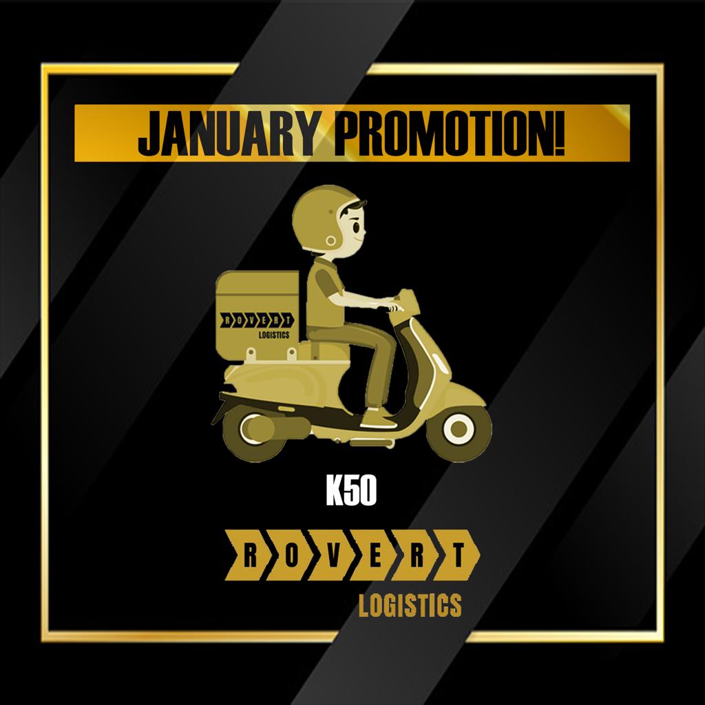 Rovertlogistics's tweet photo. Incase you missed it, all deliveries using our bikes are K50 within Lusaka. This promo is running for the month of January. Let us help you get your products to your clients with ease. Also, remember to to tell a friend 🙂 https://t.co/4afeQ4PBbM