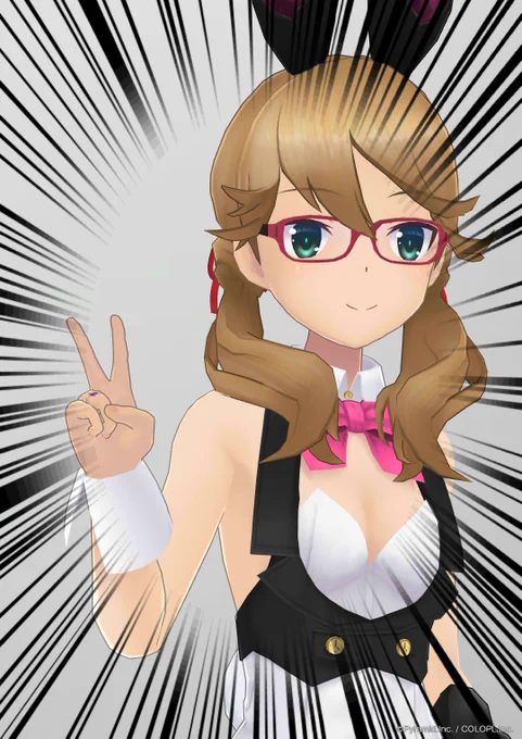 ひたすら朱音に集中線を付けて遊んでた 1 