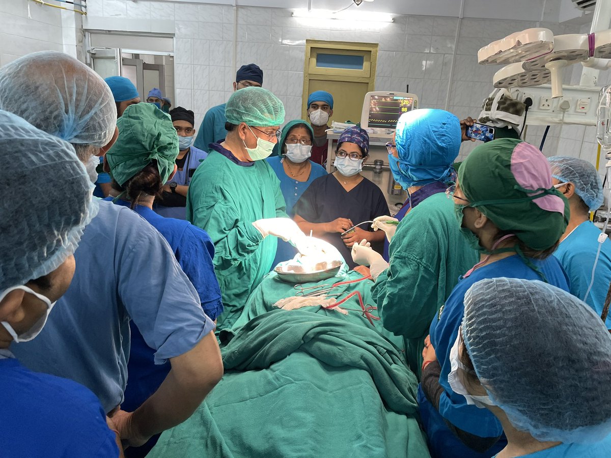 Happy to conduct a surgery for Oral Cystic Lesion of 10-year-old Akshit Ghosh at my old workplace Tripura Medical College.

There was no difficulty in performing the surgery though it was after a long gap. The patient is in good condition now.