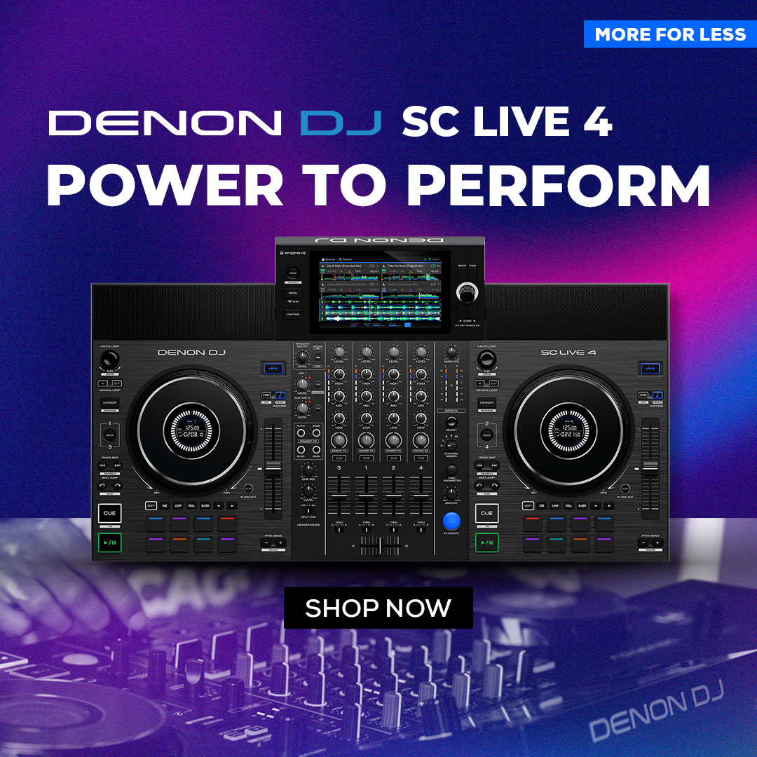 Shop Now for Denon SC LIVE 4 DJ Controller System

Shop Here > zcu.io/lOTe 

#MusicMajlis #Denon #DJController #AmazonMusic #Wifi #DJEquipment #4Deck #MusicStreaming