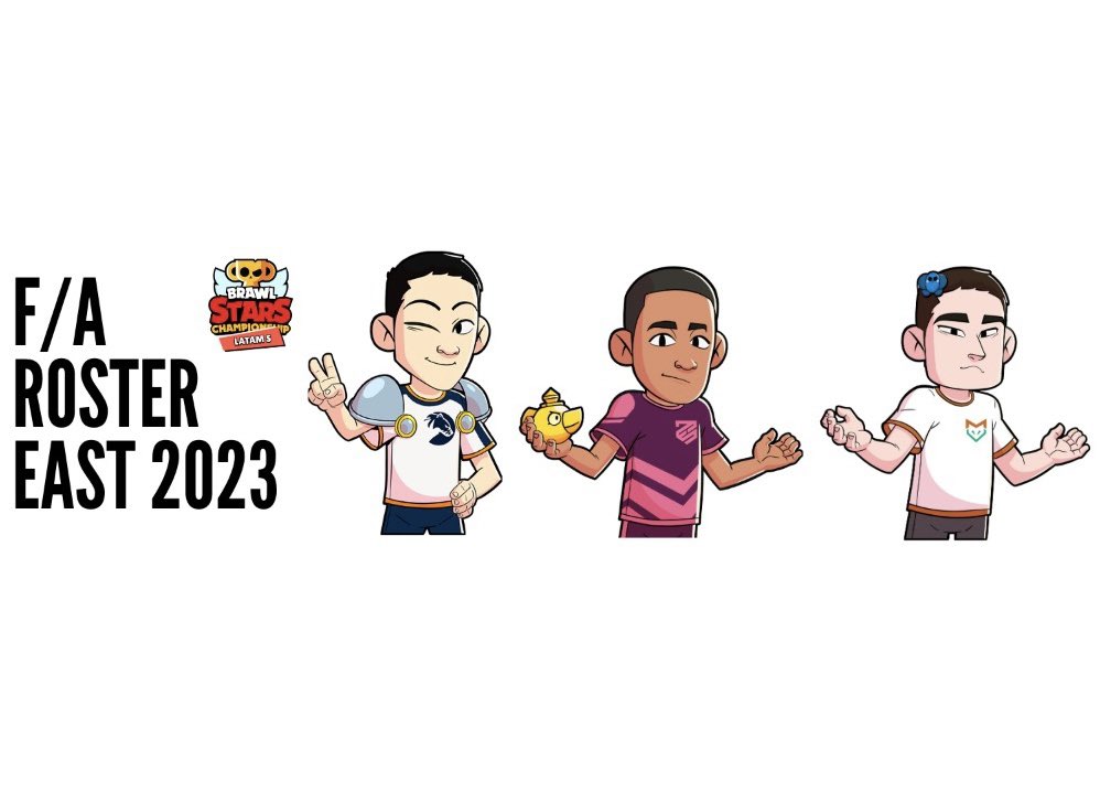 ROSTER F/A 2023⚠️

We are looking for an organization to represent in 2023 Brawl Stars Esports.

Players:
🇧🇷 @Edinhoobs
🇧🇷 <a href="/WesleyyBS/">Wesley</a>
🇧🇷 <a href="/BrabaoBS/">+Brabão🎩</a>

Staff:
🇧🇷 <a href="/Kaiki_BS/">Kaiki</a>

For offers, Achievements and questions DM <a href="/Kaiki_BS/">Kaiki</a> or Kaiki#5965 (Discord)

We appreciate your Like and Rt!
