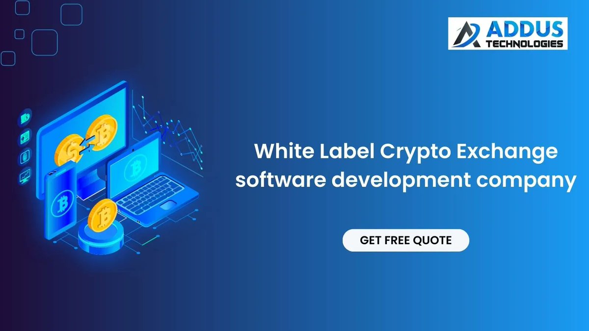 addustech's tweet image. #AddusTechnologies has a team of professional #cryptocurrencyexchangesoftware developers who will provide you with the finest solution to meet your needs and assist you in succeeding in the crypto world
Get a free quote from our experts ->>> buff.ly/3GVGcd2