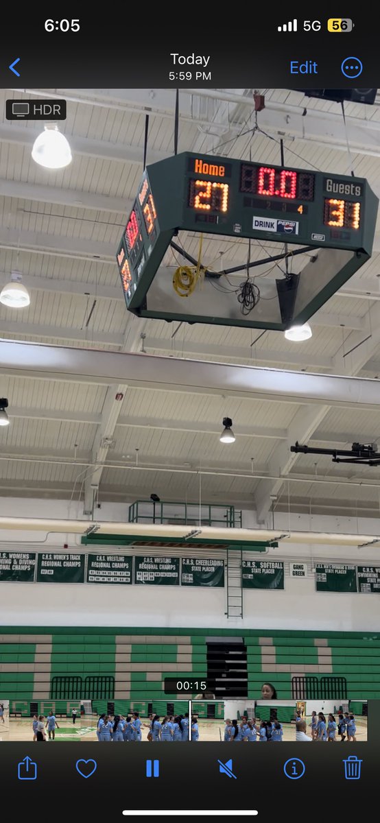 First victory for Panther Creek JV girls my girl <a href="/riley_poythress/">Riley Poythress</a>  had top scorer with points proud of the team effort and the second half comeback !