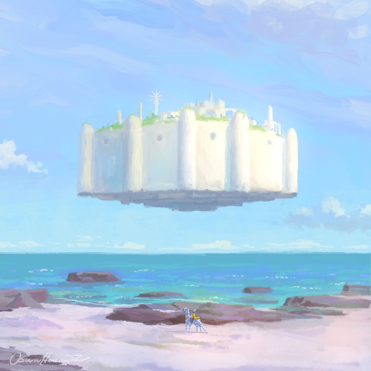 「Hppy #PortfolioDay 」|加藤オズワルドのイラスト