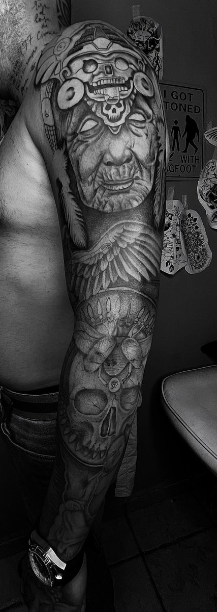 Full sleeve casi terminado🔥
Para citas o cotizaciones escríbeme por WhatsApp al 939-484-7364
IG: <a href="/culmastattooart/">Culma Nation</a> 

#culmanation #tattooartist