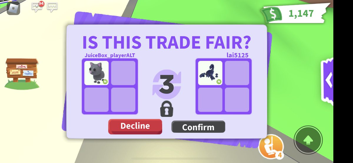 HaydeenDisxord's tweet photo. @PlayAdoptMe Win Fair Lose? https://t.co/y871vSUZfF