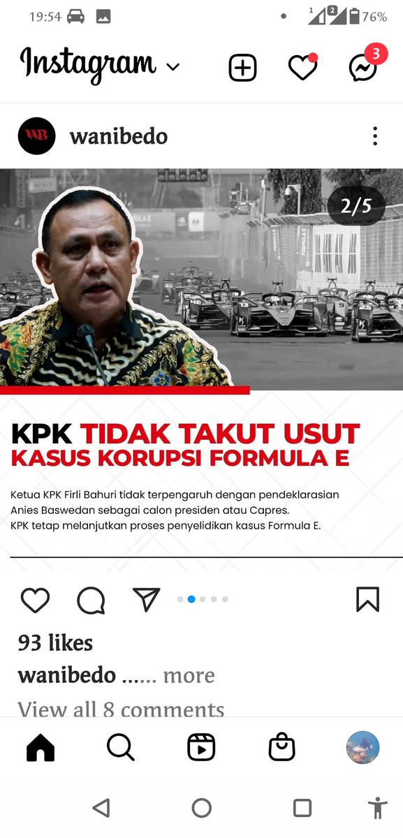 StephanusDavid's tweet photo. @FirzaHusain Cuma diendus2 saja, itu KPK atau 🐶 tidak takut tapi boong 🤭 https://t.co/tYZeJFKQgK