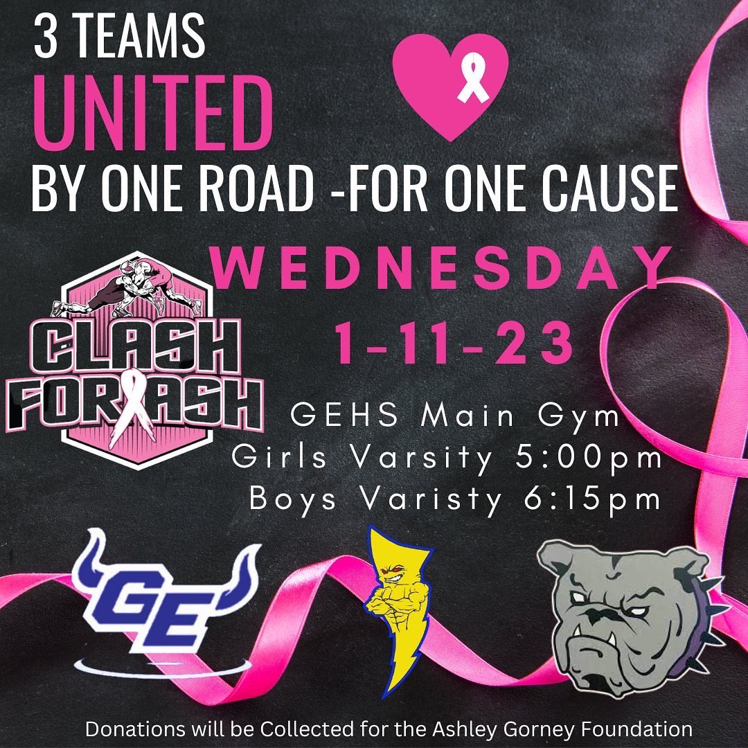 BdogWrestling's tweet photo. The “CLASH for ASH” ❤️

Lot of things in life are way more important than wrestling, and this is one of them. We are honored to have our girls team be asked to compete in this event honoring a special family and a special cause. Thank you Gorney Family and GEHS wrestling for… https://t.co/j3andJ9hBp