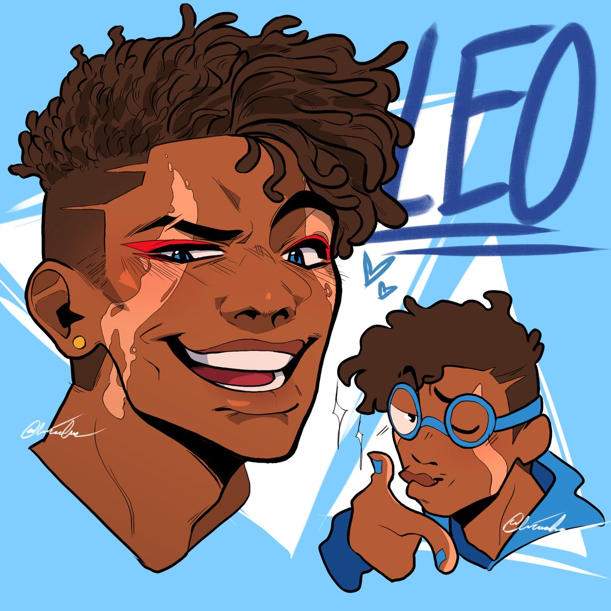 「#PortfolioDay I'm currently a character 」|ANDY!!! is trying his bestのイラスト