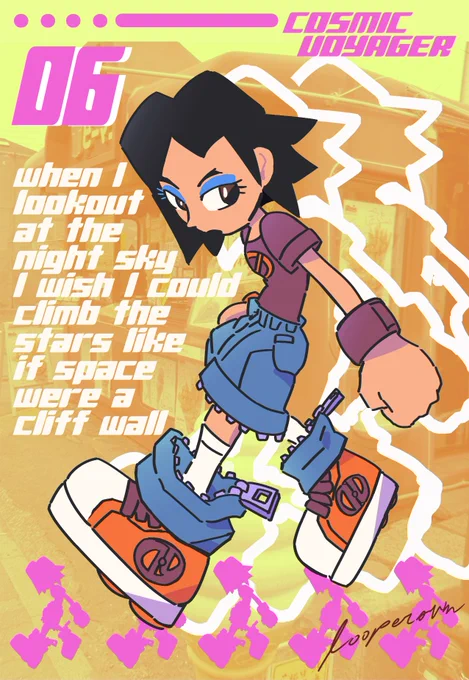 #PortfolioDay I'm loopersum, I do mostly Y2K style illustrations and I know how to draw clothing okay 