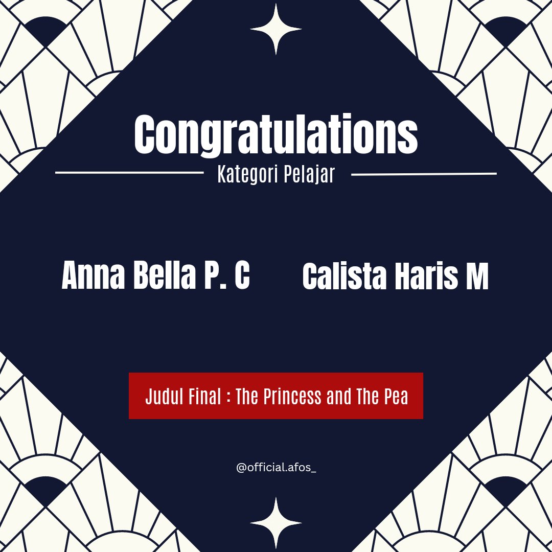 afosofficial_'s tweet photo. 🎉 Congratulations 🎉 https://t.co/s05AhaaU68