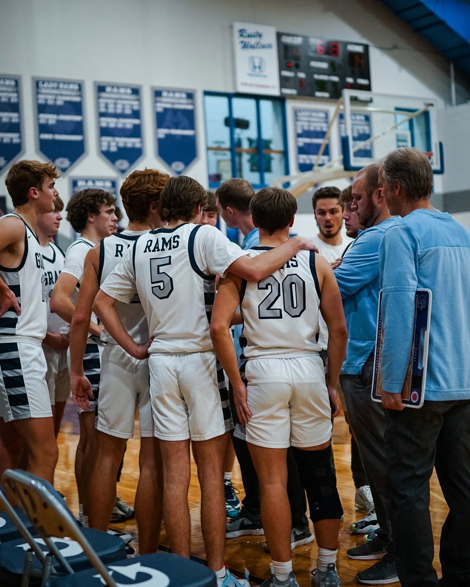Grace Christian Academy Menās Basketball (@gcaramsmbb) on Twitter photo Lost a tough one tonight.
Played hard but couldnāt capitalize. We are still improving. On to the next one.
Rams - 50
LCA - 61
<a href="/ReedFarmer6/">Reed Farmer</a> 23 P/ 2 R
<a href="/Garrett2Paul/">Garrett</a> 10 P/ 7 R/ 6 A
<a href="/CamdenMabe/">Camden Mabe</a> 7 P/ 6 R
#family #toughness #nextstep Lost a tough one tonight.
Played hard but couldnāt capitalize. We are still improving. On to the next one.
Rams - 50
LCA - 61
<a href="/ReedFarmer6/">Reed Farmer</a> 23 P/ 2 R
<a href="/Garrett2Paul/">Garrett</a> 10 P/ 7 R/ 6 A
<a href="/CamdenMabe/">Camden Mabe</a> 7 P/ 6 R
#family #toughness #nextstep