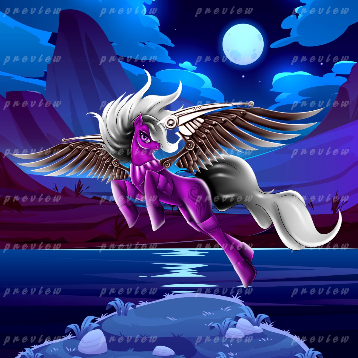 KassandraHaile2's tweet photo. Recently done 😎 Check the quality of the work If anybody need or looking for something special OC or character so feel free to DM me 😊
#OC #ponydesign #drawing https://t.co/GSWiHFhCYe