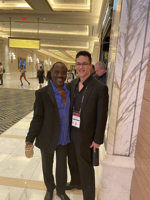 It was so nice to meet the THE @pman43 at @GayVN this year! Your personality is as lovely as your smile<a class="tags" href="/tag/pman43">@pman43</a><a class="tags" href="/tag/gayvn">@gayvn</a><a href="/tag/mvsales"class="tags"><span>#mvsales</span></a><a href="/tag/mvboys"class="tags"><span>#mvboys</span></a>
