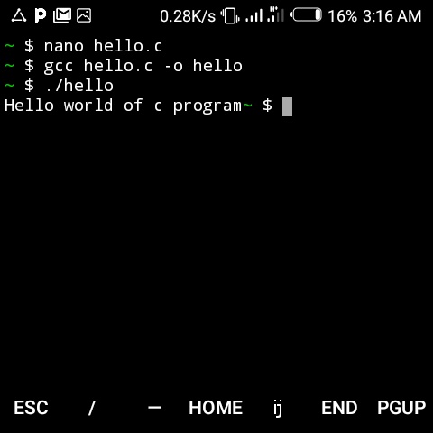 VickyJay_media's tweet image. I printed my first &quot;hello world&quot; in c language 🤩😂..I&apos;ve been having issues in compilation but all thanks to you guys for helping me out
#c
#cprogram