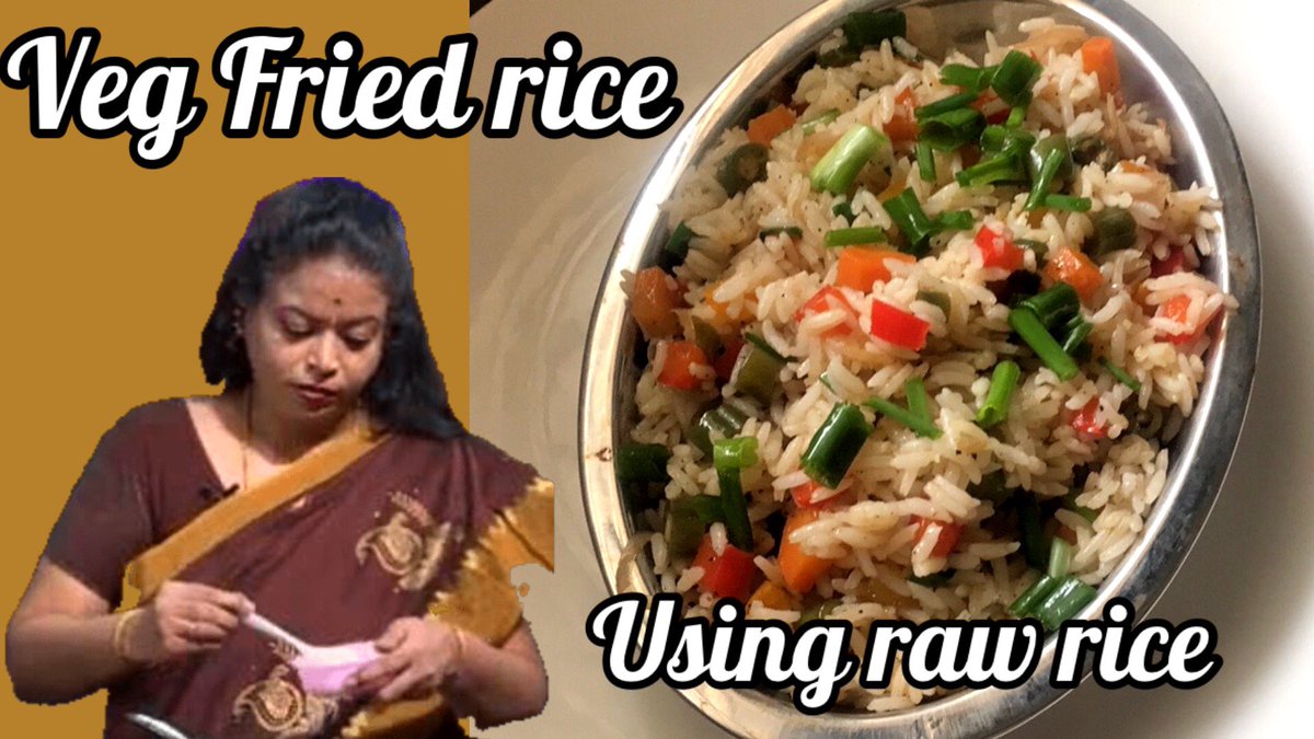 kavithabcs's tweet image. Veg Fried rice/ Chinese fried rice/ Easy fried rice recipe / Fried rice using raw rice
youtu.be/TRMWsEPLsK8