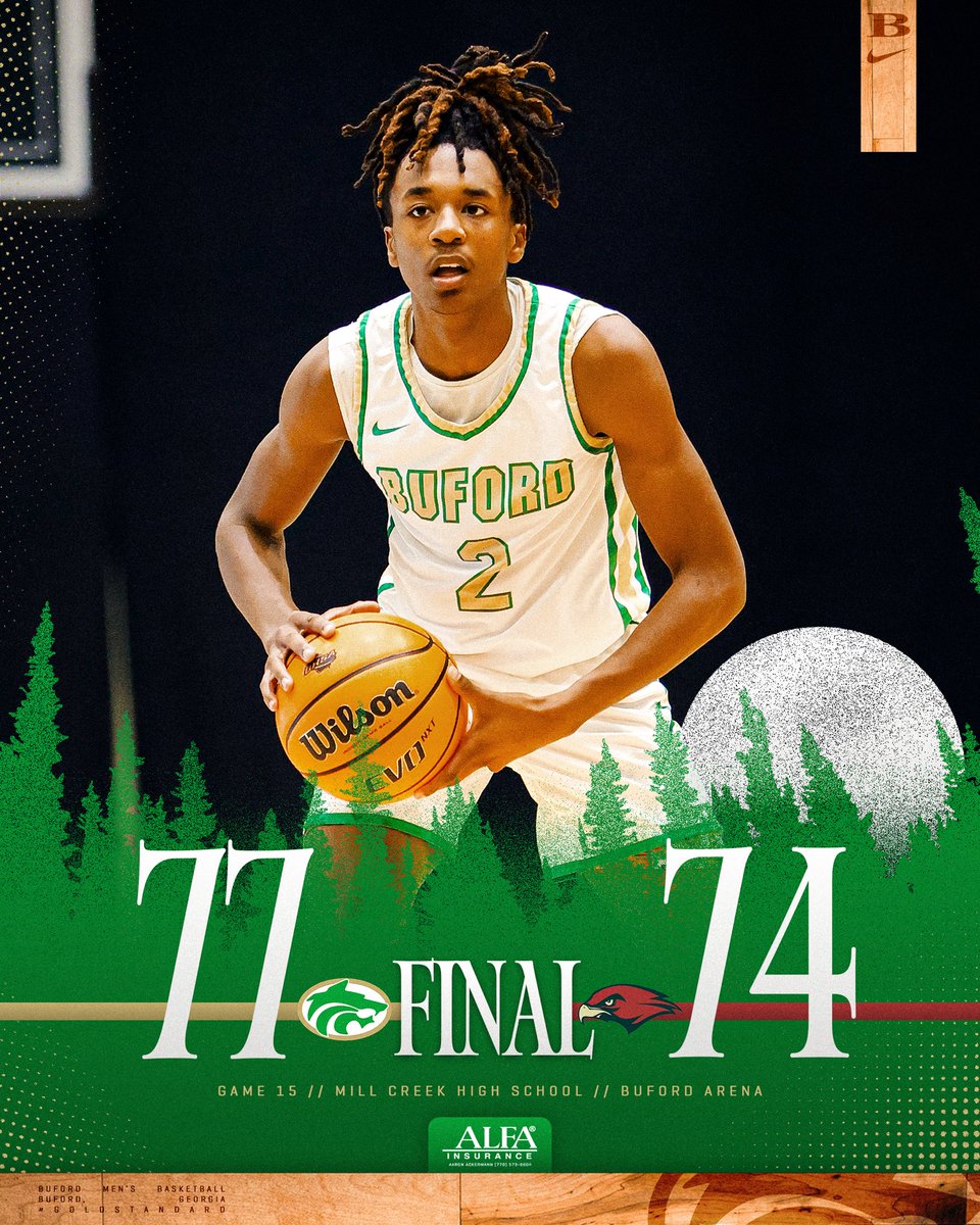 Final from Buford‼️ 

#GoldStandard