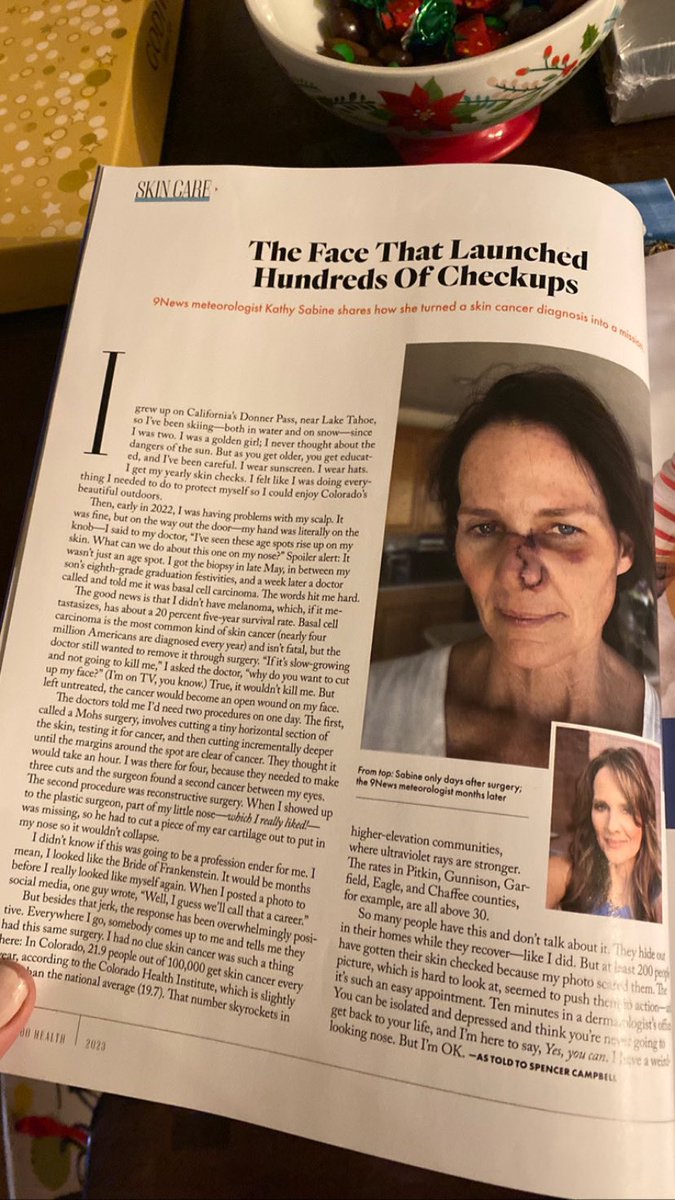 Kathy Sabine on Twitter "Thank you 5280Magazine for helping me get
