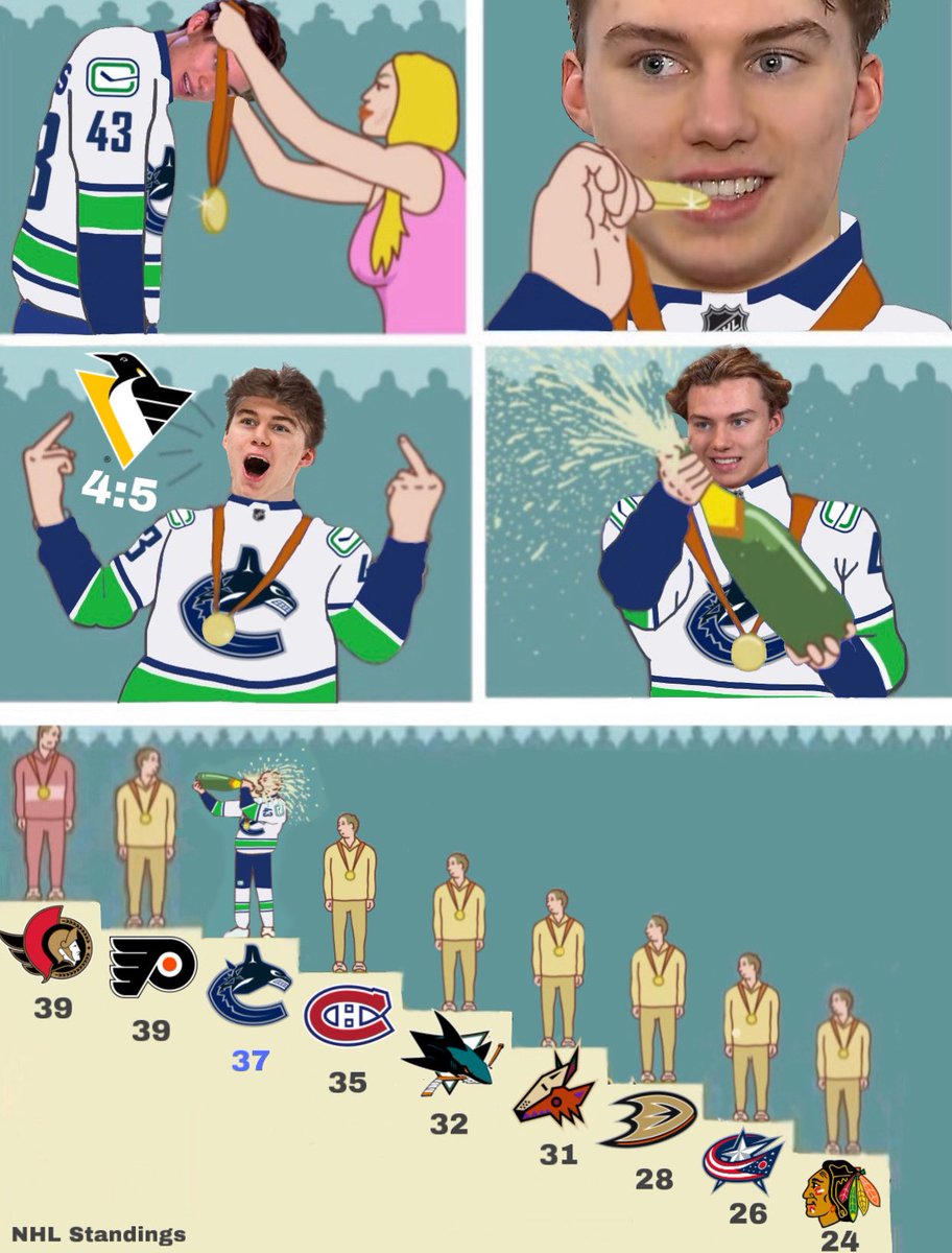 26th in the league! (TANK FOR BEDARD)