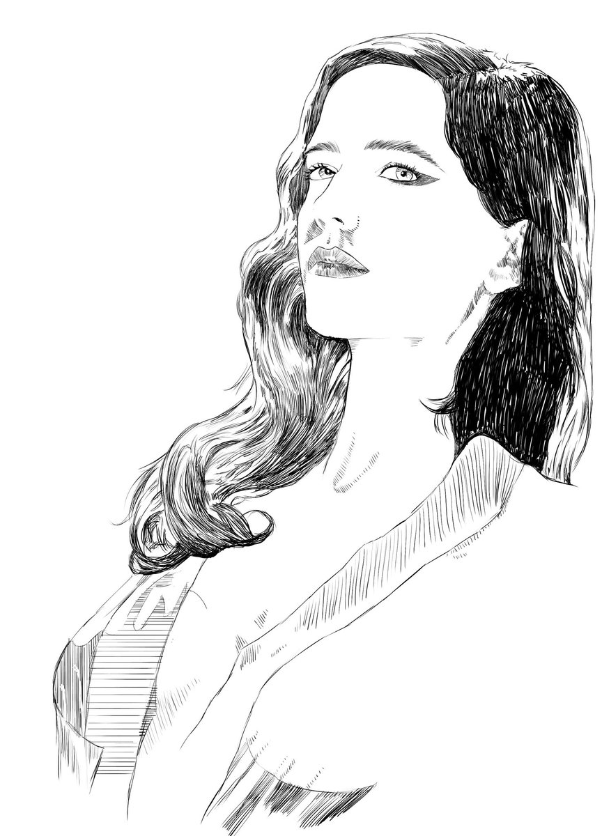 DavidVanDyke's tweet photo. Sketch study of the super stunning @evagreenweb on deck tonight.
#adametokillfor #sincity #pennydreadful #evagreen #sketch https://t.co/L0Iwiqb1h0
