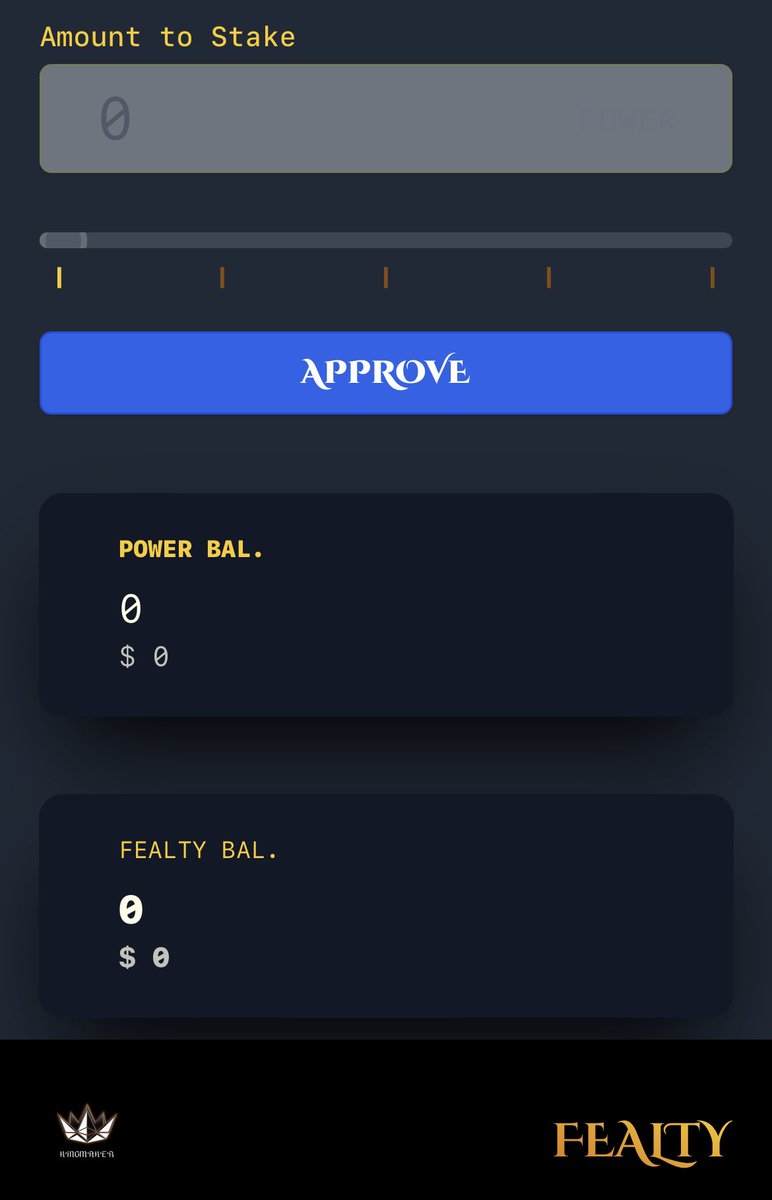 Join the Kingdom.

Staking is open.

kingmakertoken.com