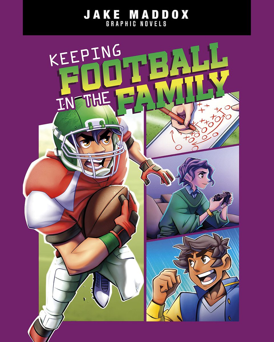 berelince's tweet photo. Ya pueden conseguir el libro en el que estuve trabajando el verano pasado! Keeping Football in the family, de Jake Maddox, con guión de Daniel Mauleón. Una gran historia entre hermanos amantes del futbol americano!
https://t.co/0fA4VQTc8u https://t.co/iqCs4nJlgJ