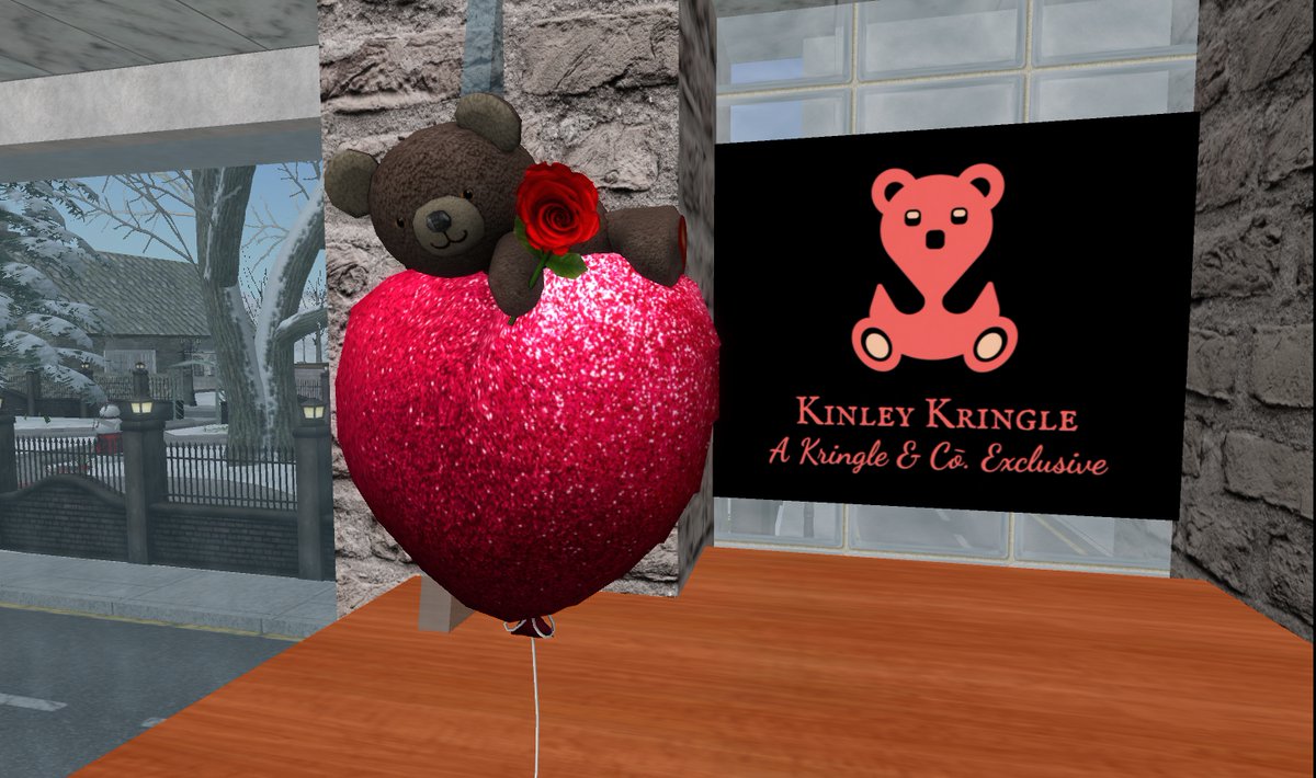 KringleCo's tweet photo. Meet Kinley Kringle, our new Valentine's Bear! These adorable Scottish Valentine bears are in the Dornoch store now and going on sale this week! Kinley is the perfect gift for that special someone in your life or those who just love a cuddly teddy bear. #SecondLife #KringleCo https://t.co/svdiCQRFyR