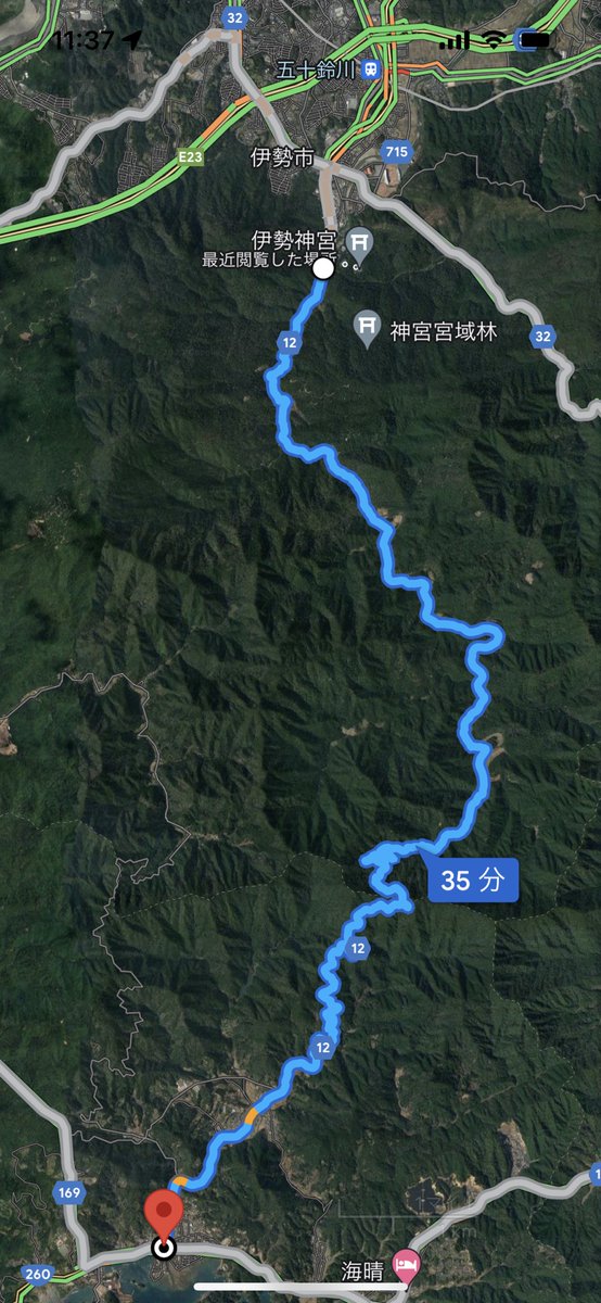 HRC0ing2's tweet photo. 伊勢行くことなってナゾに県道12号線ってとこ案内されたんやけどマジでサーフで行く道じゃ���かった
普通の道出るまで20キロぐらいこんな道でクッソ空いてるけどもう通りたくない
高速飽きた人はぜひ https://t.co/mzaUbVUl4B