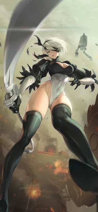 2B🖤细部修正再揭 