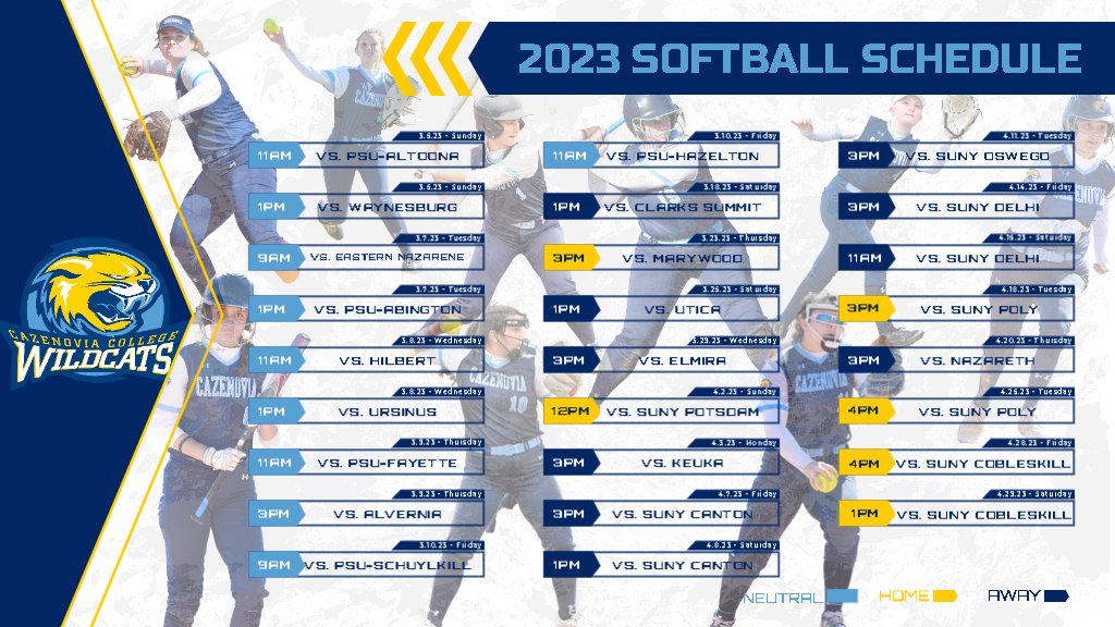 Cazenovia College Softball tweet media