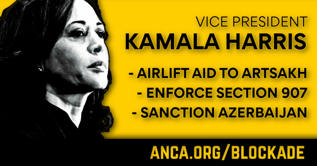 Dear <a href="/VP/">Vice President JD Vance</a> <a href="/KamalaHarris/">Kamala Harris</a>: Break your month-long silence

Take action to break oil-rich #Azerbaijan’s blockade of 120,000 indigenous Christian Armenians in #Artsakh.

Stop US military aid to Azerbaijan, start US humanitarian aid to Artsakh.

#ArtsakhTweet