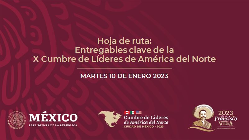#ComunicadoPresidencia

Hoja de ruta: Entregables clave de la X Cumbre de Líderes de América del Norte

bit.ly/3X3q5zo