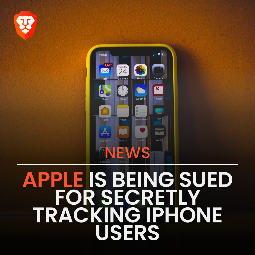 brave's tweet photo. A new class-action lawsuit has been filed in Pennsylvania against Apple following a report that the company is monitoring iPhone owners' app usage without their consent.

Full story here: https://t.co/VeOPbWbyu1 https://t.co/g3KsIxiUrs