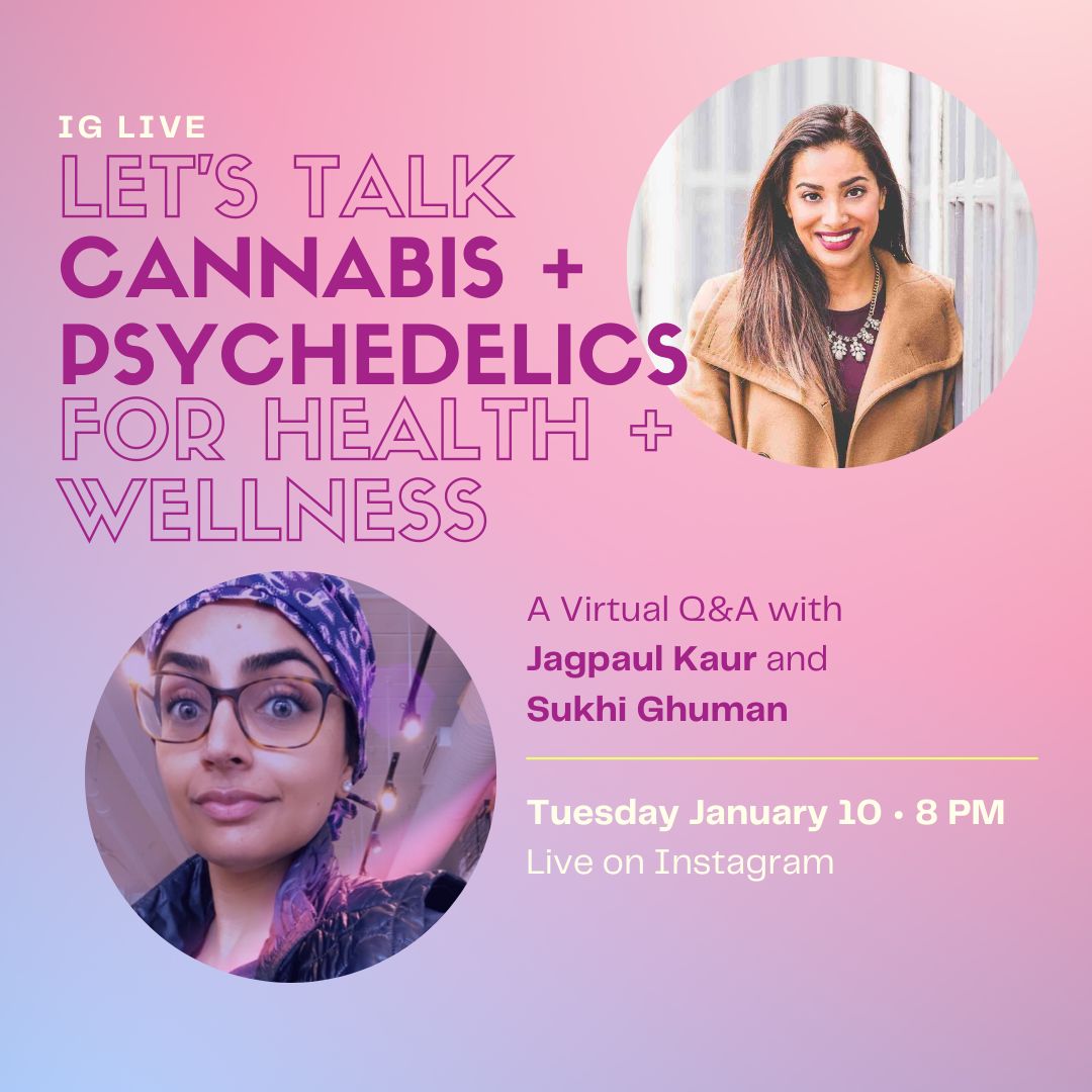 BYOBFNetwork's tweet image. Join us TONIGHT at 8:00pm PST for our first IG Live discussing #Cannabis and #Psychedelics for Health and Wellness hosted by @SukhiGhuman on the @BYOBFNetwork IG page