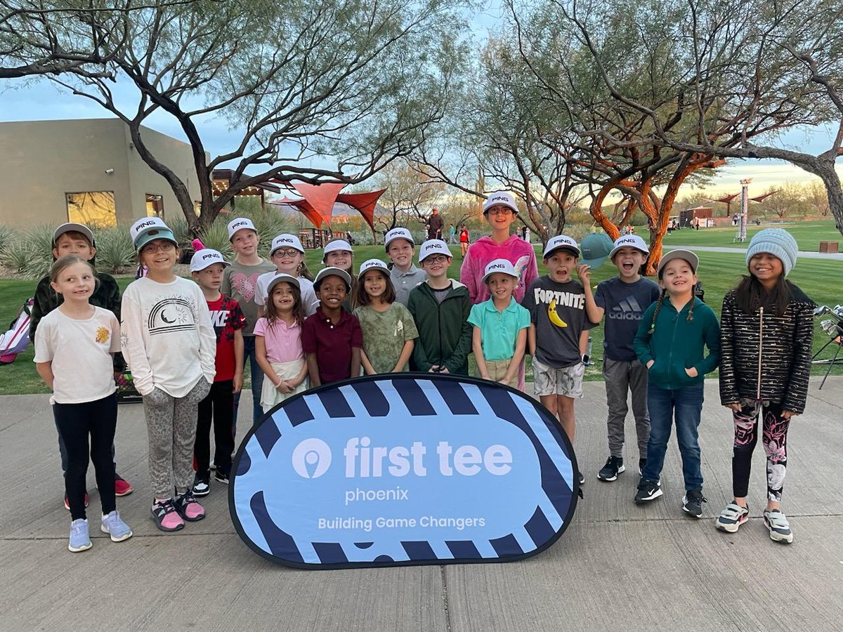 Classes started today to kick off our 20th Anniversary Year!!! Shout out to all of our course partners, sponsors, donors, volunteers, coaches, members and families, who support our mission of teaching life &amp; golf skills to kids in the Valley!  #BuildingGameChangers together!