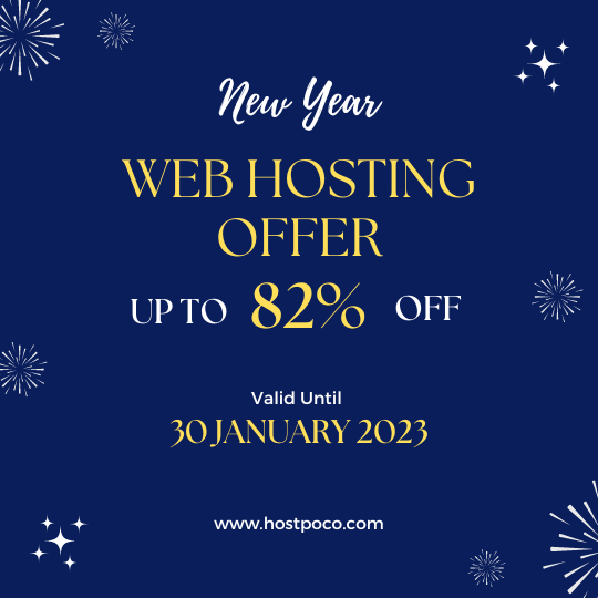 HostPoco's tweet photo. @webhosting New Year Web Hosting Offers🥳, Upto 82% Off By Hostpoco!🤩
Looking for the best deals on web hosting this New Year? Here is the best hosting deals which will help you get up to 82% OFF on your favourite web hosting plans.
https://t.co/K9KqZrJ71F
#NewYearOffers, https://t.co/FPD7x1srFj