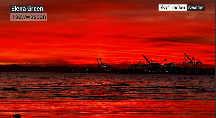 KGordonGlobalBC's tweet photo. Tonight's @GlobalBC #WeatherWindow
#Sunset #Firesunset #BC #Sechelt #Tsawwassen https://t.co/NPBognOh6r
