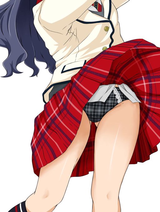 どうでもいいですが、紗代子もチェック柄だと思うんですよ。
昔描いた奴ね。 