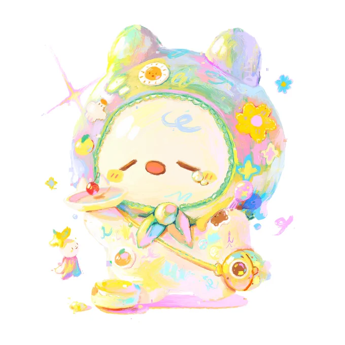 Hi i'm Gummy  I love to use vibrant and happy colours!  #PortfolioDay 