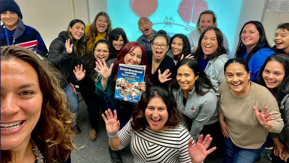 PD should be FUN! #SELandBeyond having a great day working in Fillmore, CA with #counselors and #schoolpsycologists. #SEL #edchat #Mindfulness #edchat
