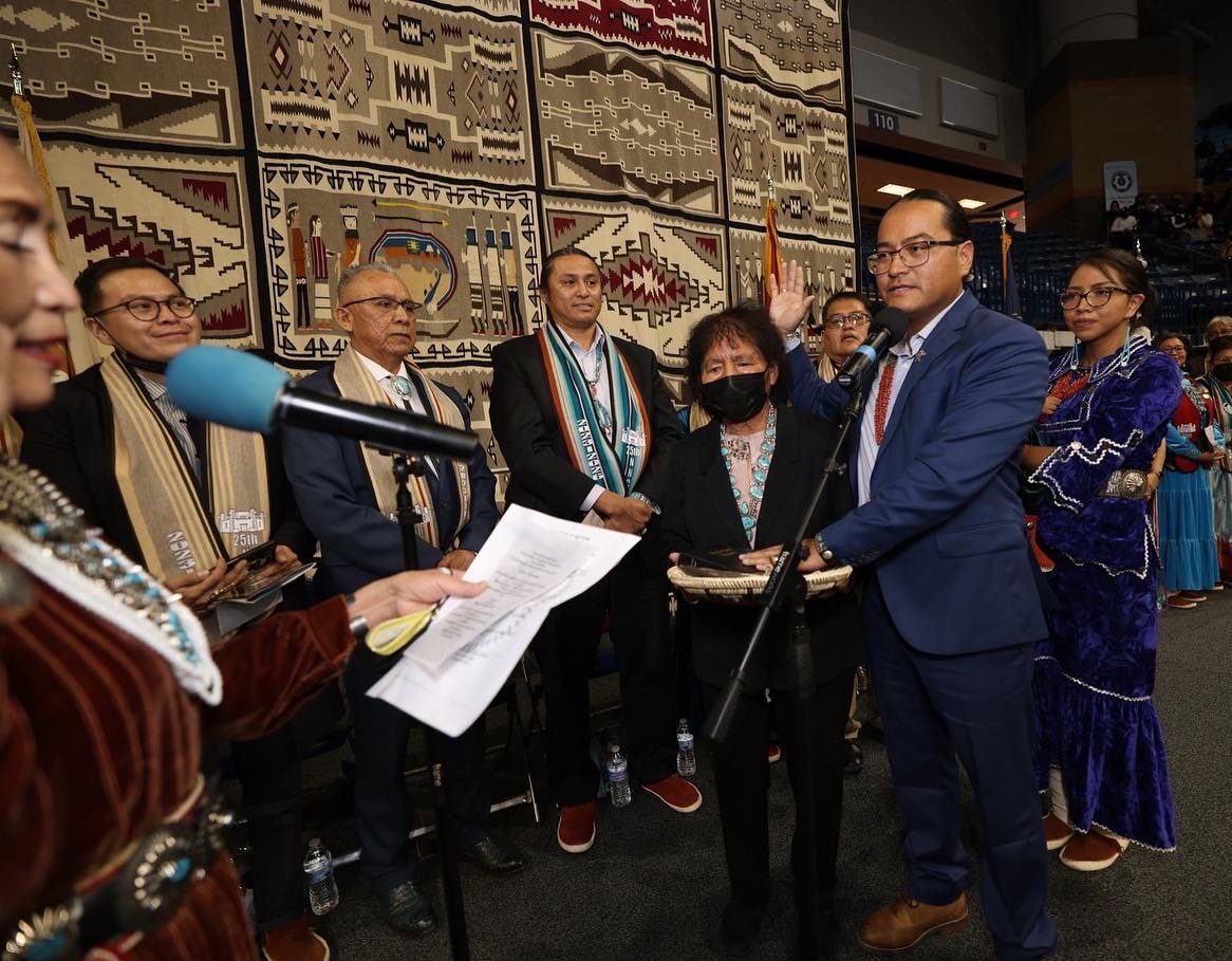 BuuVanNygren's tweet photo. Honored to be your Navajo Nation President! https://t.co/qV1zDgGV56
