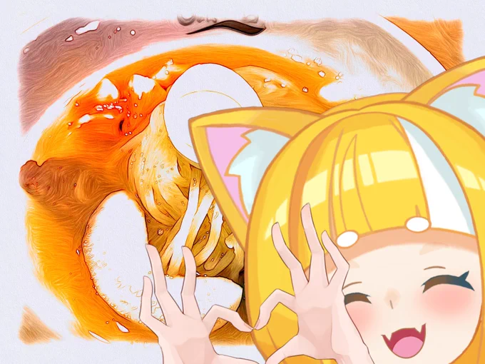 \おはこんみゅ〜です/今日はメルの妹、マルちゃんのデビュー2周年記念ですみゅこれはぴょんぴょん舎さんが大好きでツーショットしてしまうメルですよろしくお願いします#おはようVtuber #1月のVtuberフォロー祭り 