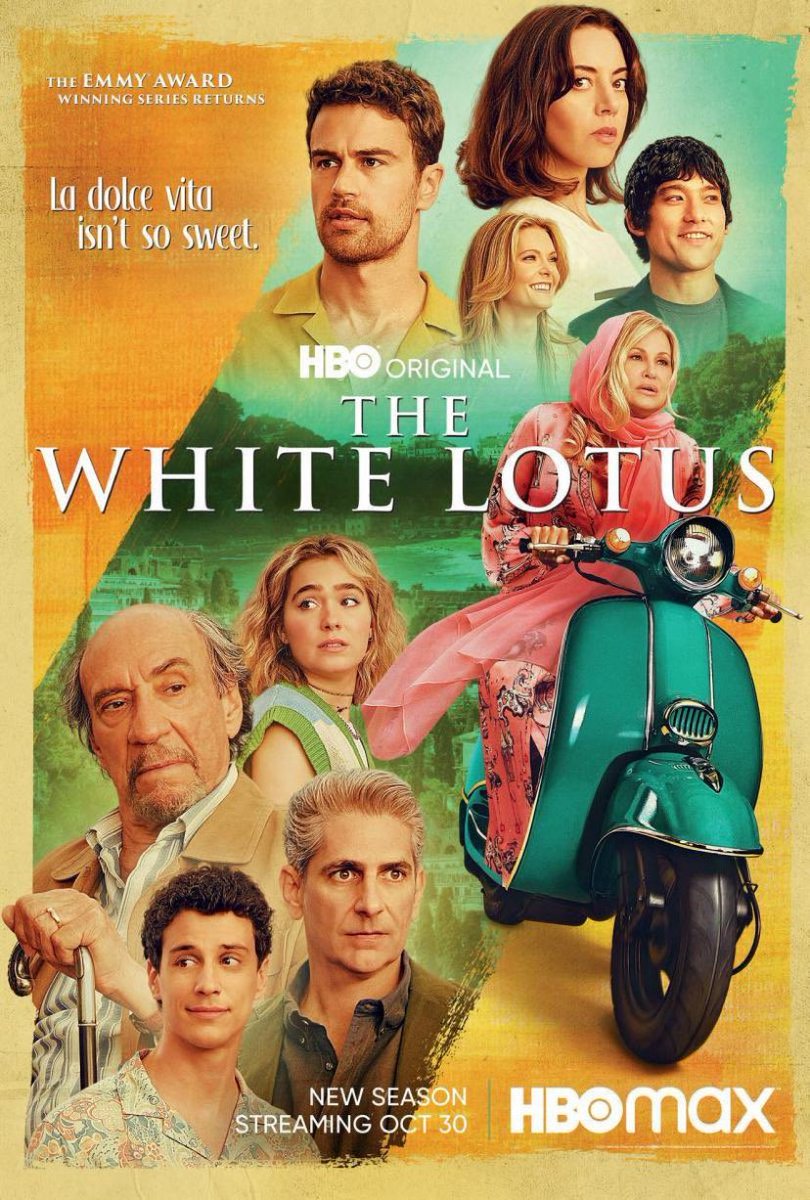 Mejor miniserie, serie antológica o película para tv es para #TheWhiteLotus 2ª temporada. #GoldenGlobes2023