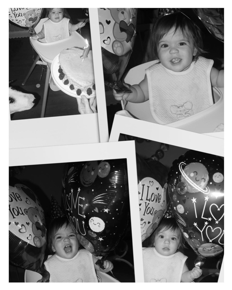 Its_M_Cassano's tweet photo. Ciao, mi chiamo Amalia Rose ed oggi è il mio primo compleanno! https://t.co/oBAsnp1tKG