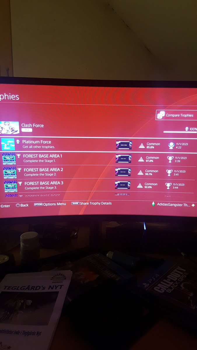 AdidasGangsterG's tweet photo. #Platinum #Trophy Number 50
#ClashForce
#PS4 
#TrophyHunter https://t.co/veUAhZKwIE