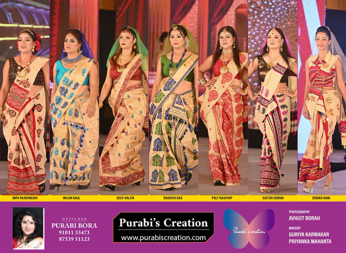 PurabiBora12's tweet photo. My #work 
#Fashion_page Published in @Nandini magazine 
#FashionModel #fashionstyle #newdesigns #newcollection #purabis_creation #purabibora #Guwahati #assamese #Assam #NorthEast #Shyamontika_Sharma #popular https://t.co/cWcGjrGQm4