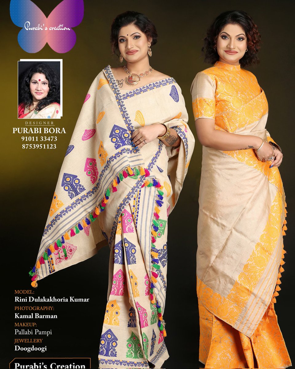 PurabiBora12's tweet photo. My #work 
#Fashion_page Published in @Nandini magazine 
#FashionModel #fashionstyle #newdesigns #newcollection #purabis_creation #purabibora #Guwahati #assamese #Assam #NorthEast #Shyamontika_Sharma #popular https://t.co/cWcGjrGQm4