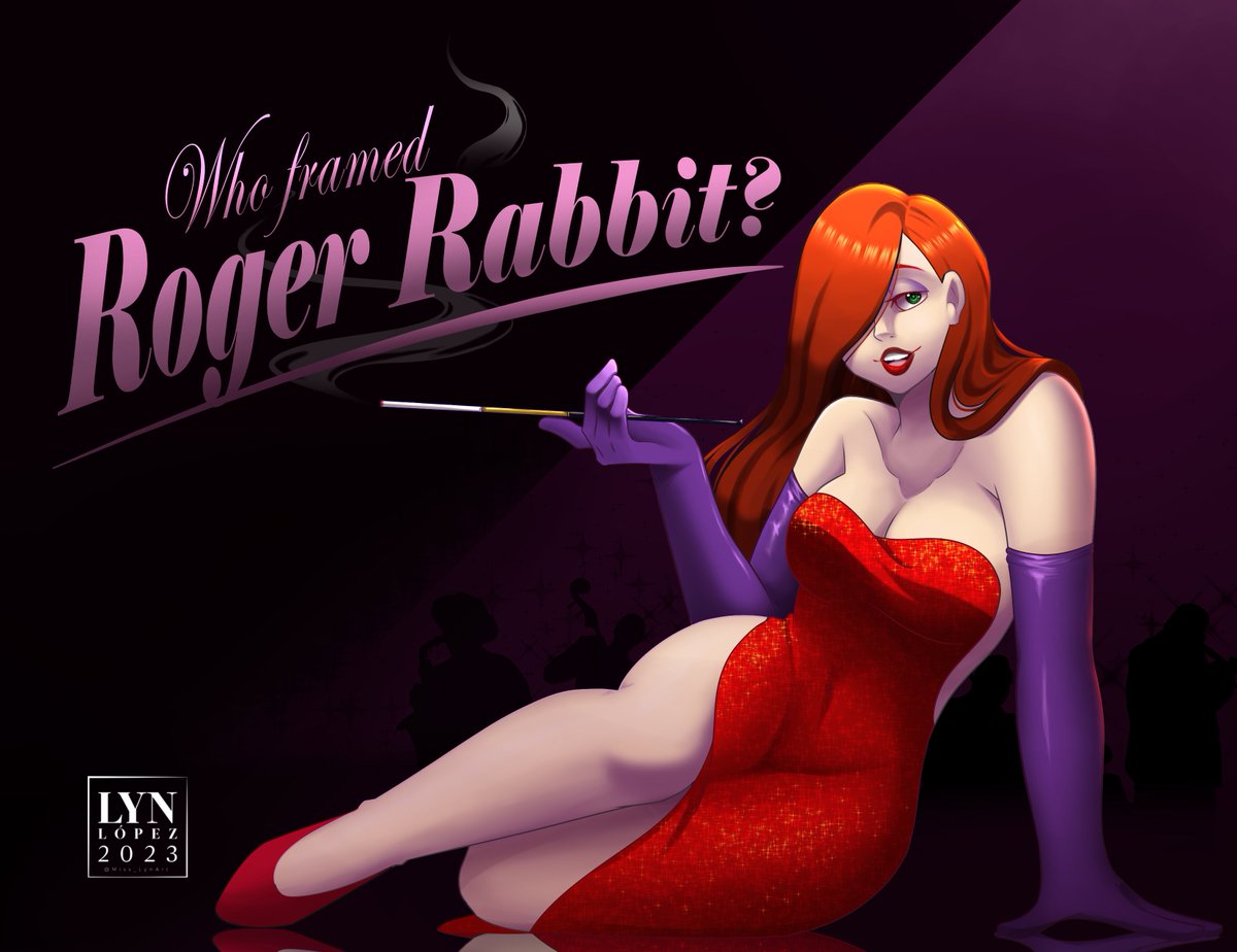 💋💅First drawing of the year!!!! A redraw of a loooooong time drawing: Miss Jessica Rabbit from one of my favorites animated movies, "who framed roger rabbit? "

Personally, i like the colors ❤️❤️ Hope you like it and have a wonderful 2023 🎊🎊

#pinup #redraw #digitalart