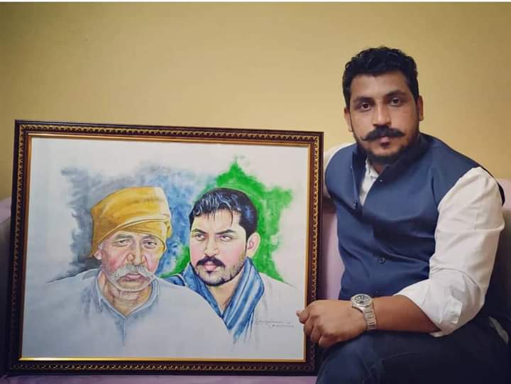 LaxmanRamAzad's tweet photo. देश को ऐसे पिता पर गर्व है,जिन्होंने #चंद्रशेखर_आजाद_जी जैसा कोहिनूर देश के हवाले किया. जो हमेशा दबे, कुचले, शोषित, पीड़ित व वंचित वर्ग की आवाज बुलंद करते है,क्रांतिकारी शेर बड़े भाई @BhimArmyChief जी को जन्म देने वाले बाबूजी को कोटी कोटी नमन 🙏 💐#जयभीम 
@Anil_aazad @Sonu_Aazad https://t.co/Xvb4RMKrSh